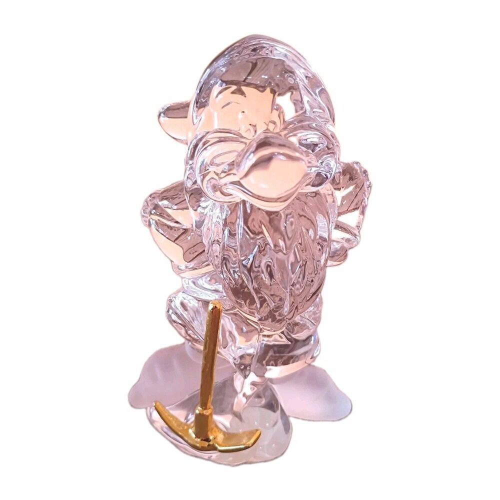 Retired Disney Lenox Glittering Grumpy Crystal Figure Only No Box/Certificate